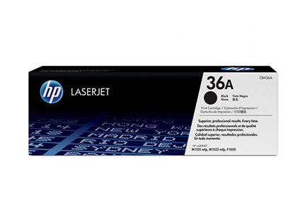 HP 36A Black LaserJet Toner Cartridge 36A  کارتریج لیزری   اچ پی با یکسال گارانتی